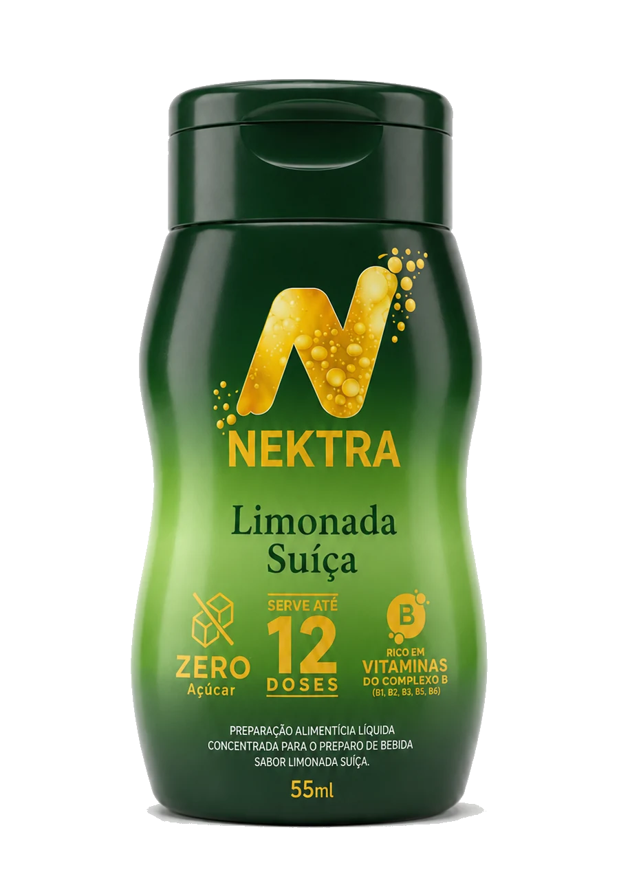 Nektra sabor Limonada Suíça